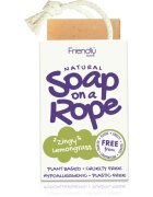 Friendly Soap Soap on a Rope Lemongrass přírodní mýdlo na šňůrce 95 g