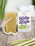 Friendly Soap Soap on a Rope Lemongrass přírodní mýdlo na šňůrce 95 g