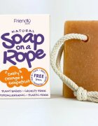 Friendly Soap Soap on a Rope Orange & Grapefruit přírodní mýdlo na šňůrce 95 g