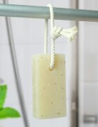 Friendly Soap Soap on a Rope Peppermint & Poppy Seeds přírodní mýdlo na šňůrce 95 g