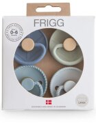 FRIGG 4 Pack Edition Size 1:0-6 months dudlík Skyline Serenity