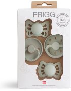 FRIGG Baby's First Pacifier​ Moonlight Sailing dudlík Sage