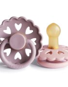 FRIGG Fairytale Size 1:0-6 months dudlík The Little Mermaid/Thumbelina 2 ks