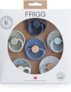 FRIGG Round Latex Endless Sea dudlík Size 2 6 ks