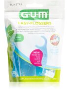 G.U.M Easy Floessers expandující velmi jemná dentální nit s fluoridem a mentolem 30 ks