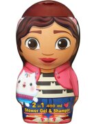 Gabby's Dollhouse 2D Kids Gentle sprchový gel a šampon 2 v 1 400 ml