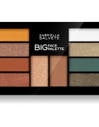 Gabriella Salvete Big Face paleta očních stínů s rozjasňovačem s bronzerem 01 12 g