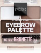 Gabriella Salvete Eyebrow Palette sada pro dokonalé obočí odstín 02 In My Brunette Era 5.2 g
