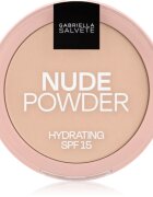 Gabriella Salvete Fixing Powder Hydrating jemný kompaktní pudr SPF 15 odstín 03 Nude Sand 8 g