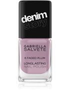 Gabriella Salvete Longlasting Enamel Denim Story dlouhotrvající lak na nehty odstín 06 Faded Plum 11 ml