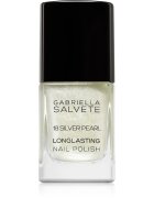 Gabriella Salvete Longlasting Enamel dlouhotrvající lak na nehty s perleťovým leskem odstín 18 Silver Pearl 11 ml
