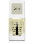 Gabriella Salvete Nail Care Top & Base Coat podkladový a vrchní lak na nehty s gelovou texturou 11 ml