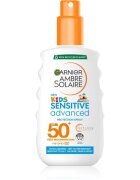 Garnier Ambre Solaire Advanced Sensitive Kids opalovací mléko ve spreji SPF 50+ 150 ml