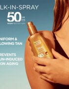 Garnier Ambre Solaire Ideal Bronze opalovací mléko ve spreji na tělo SPF 50 150 ml