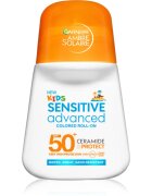 Garnier Ambre Solaire Sensitive Advanced dětské mléko na opalování roll-on SPF 50+ 50 ml