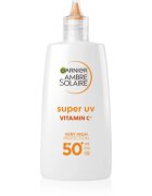 Garnier Ambre Solaire Super UV Vitamin C lehký ochranný fluid proti tmavým skvrnám SPF 50+ 40 ml