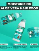 Garnier Fructis Aloe Vera Hair Food hydratační šampon pro normální až suché vlasy 350 ml