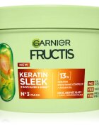 Garnier Fructis Keratin Sleek maska na vlasy pro suché a poškozené vlasy 370 ml