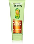 Garnier Fructis Keratin Sleek šampon pro suché a křehké vlasy 200 ml