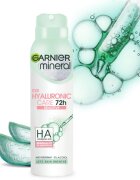 Garnier Mineral Hyaluronic Care antiperspirant ve spreji pro citlivou pokožku 150 ml
