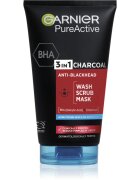 Garnier Pure Active Charcoal čisticí gel 3 v 1 proti černým tečkám 150 ml