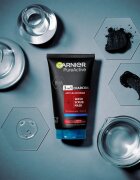 Garnier Pure Active Charcoal čisticí gel 3 v 1 proti černým tečkám 150 ml