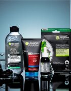 Garnier Pure Active Charcoal čisticí gel 3 v 1 proti černým tečkám 150 ml