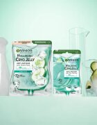 Garnier Textil Masks Cryo Jelly hydratační gelová maska s kyselinou hyaluronovou 27 g
