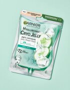 Garnier Textil Masks Cryo Jelly hydratační gelová maska s kyselinou hyaluronovou 27 g