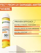 Garnier Vitamin C pleťová mlha (rozjasňující) SPF 50+ 75 ml