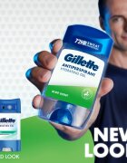 Gillette Antiperspirant Hydrating Gel Aloe Scent gelový antiperspirant s hydratačním účinkem pro muže 70 ml