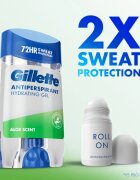 Gillette Antiperspirant Hydrating Gel Aloe Scent gelový antiperspirant s hydratačním účinkem pro muže 70 ml