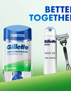 Gillette Antiperspirant Hydrating Gel Aloe Scent gelový antiperspirant s hydratačním účinkem pro muže 70 ml