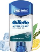 Gillette Antiperspirant Hydrating Gel Eucalyptus Scent gelový antiperspirant s hydratačním účinkem pro muže 70 ml