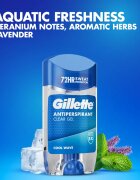 Gillette Cool Wave gelový antiperspirant pro muže 70 ml