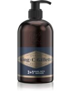 Gillette King C. Beard & Face Wash šampon na vousy 350 ml
