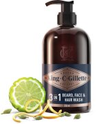 Gillette King C. Beard & Face Wash šampon na vousy 350 ml