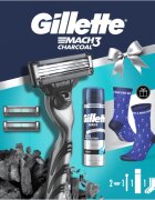 Gillette Mach3 Charcoal dárková sada pro muže