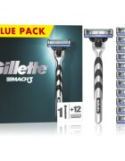 Gillette Mach3 holicí strojek + náhradní břity 12 ks