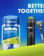 Gillette Power Rush gelový antiperspirant pro muže 70 ml