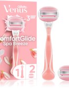 Gillette Venus ComfortGlide Spa Breeze holicí strojek + 2 náhradní hlavice 1 ks