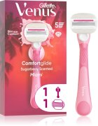 Gillette Venus Comfortglide Sugarberry Miami dámský holicí strojek s držákem do sprchy 1 ks