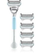 Gillette Venus For Pubic Hair&Skin holicí strojek pro úpravu linie bikin + náhradní hlavice 5 ks