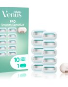 Gillette Venus PRO Smooth Sensitive náhradní břity + ochranný kryt 10 ks