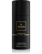 Gisada Ambassador Intense deodorant ve spreji bez hliníku pro muže 150 ml