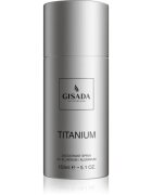 Gisada Titanium deodorant ve spreji bez hliníku pro muže 150 ml