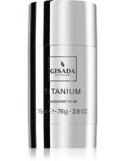 Gisada Titanium tuhý deodorant pro muže 75 ml
