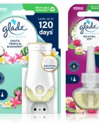 Glade Electric scented oil Exotic Tropical Blossom + Relaxing Zen výhodné balení 3 ks