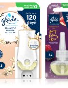 Glade Electric scented oil Romantic Vanilla Blossom + Berry Festive Kiss výhodné balení 3 ks