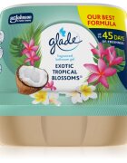 Glade Exotic Tropical Blossoms vonný gel do koupelny 180 g